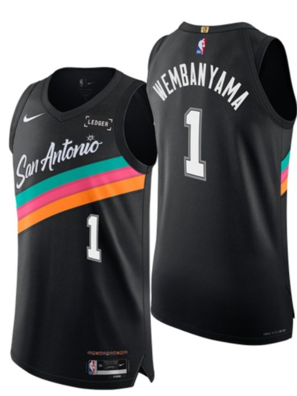 Victor Wembanyama San Antonio Spurs Nike Swingman Jersey City Edition
